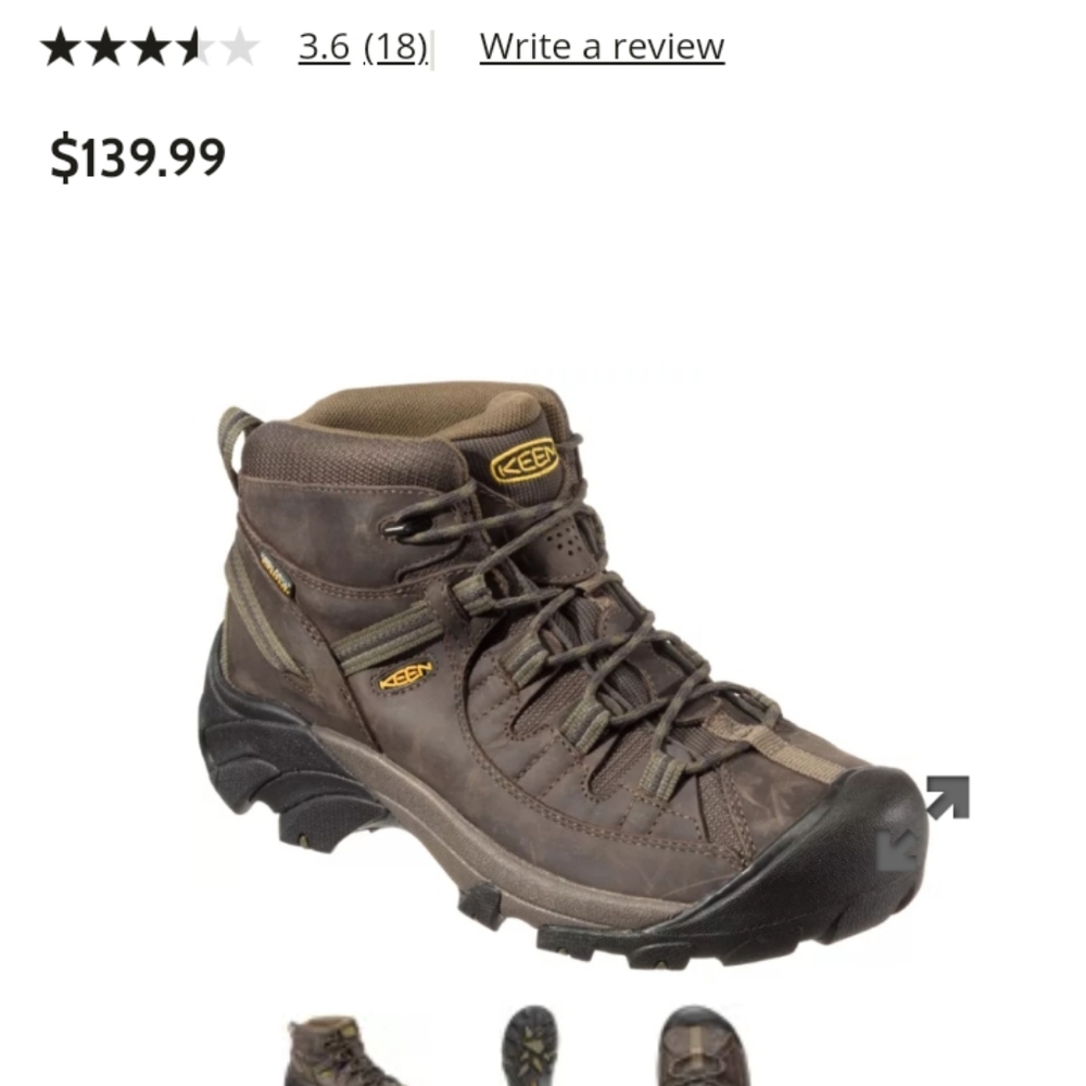Keen Targhee II Mid Hiking Boots
